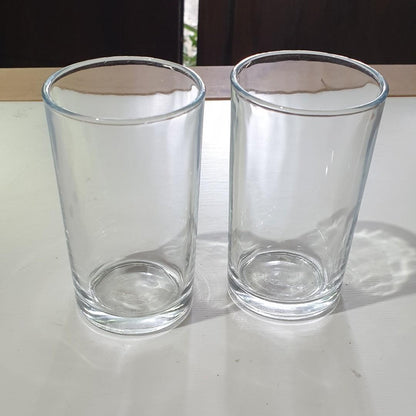 Clear Plain water Juice tea glass