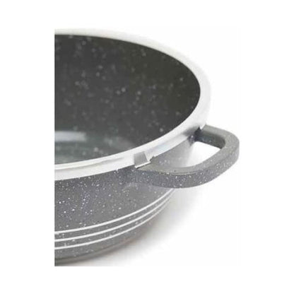 Eco-friendly Nonstick granite Low casserole 28 cm