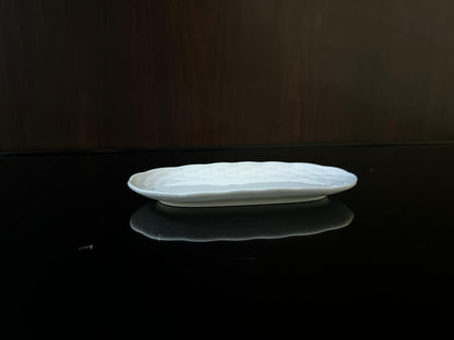 Small Oval Plate for breakfast 15x8 cm