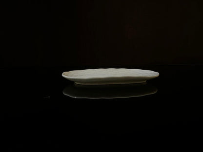 Small Oval Plate for breakfast 15x8 cm