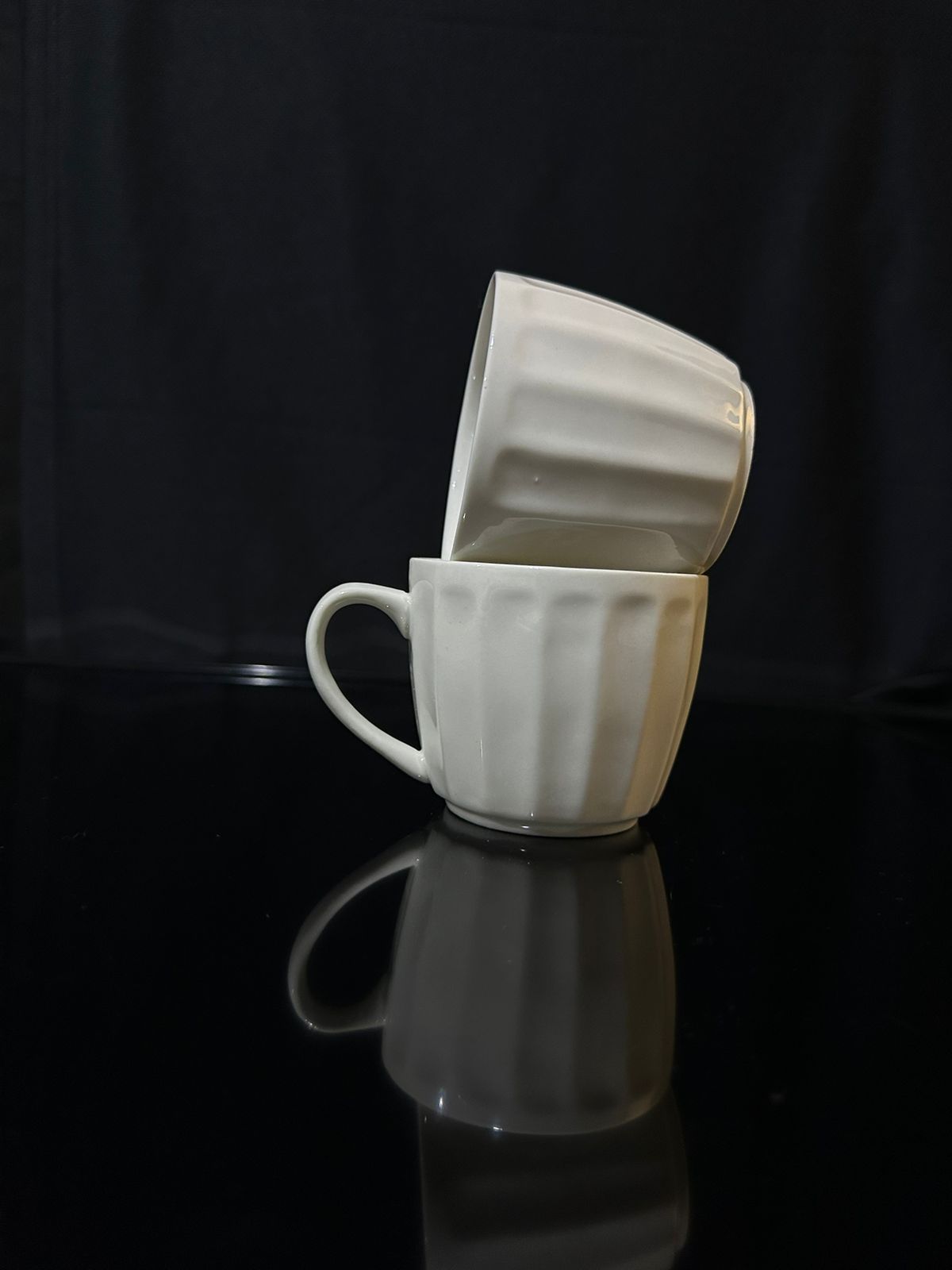 Medium Off white Tea Cup styl2