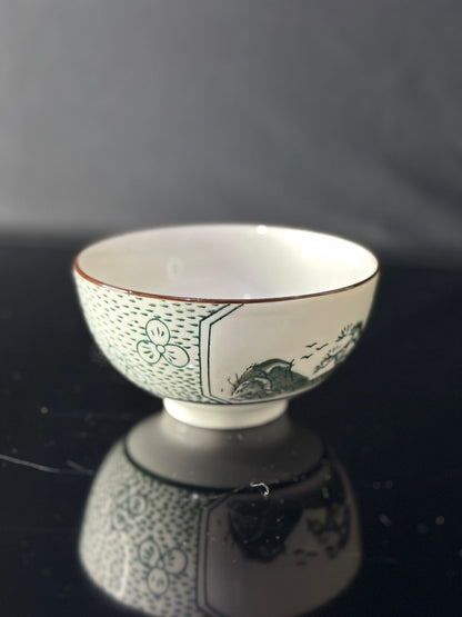 Colored Porcelain Bowls (Styl-38)