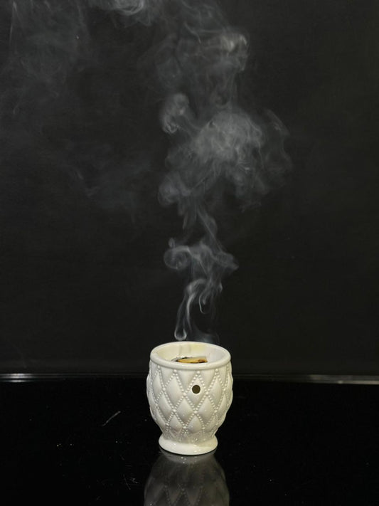 Ceramic Bukhoor- incense holder styl2