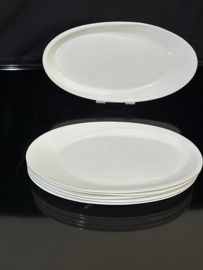 Medium luxtury Oval Dish plate styl1