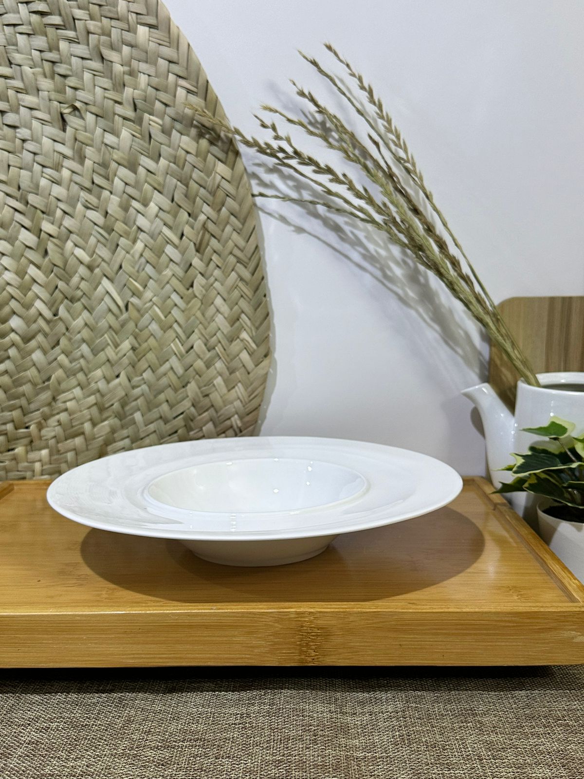 Luxury Large Dining Plate with a dip