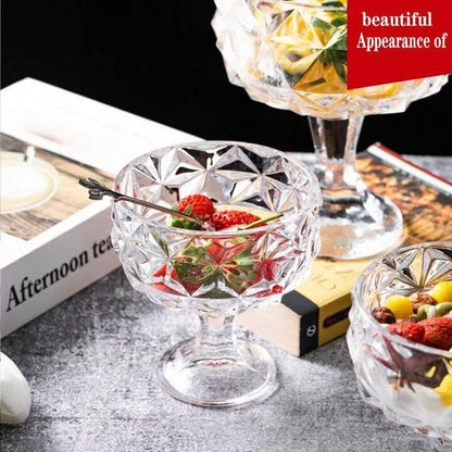 Glass Dessert Bowls 325ml