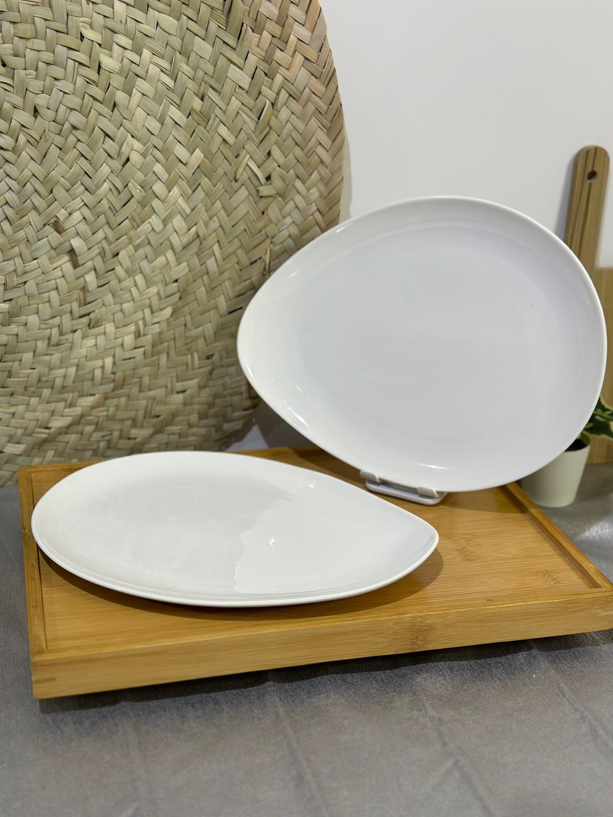 large luxury Oval serving  Porcelain Plate