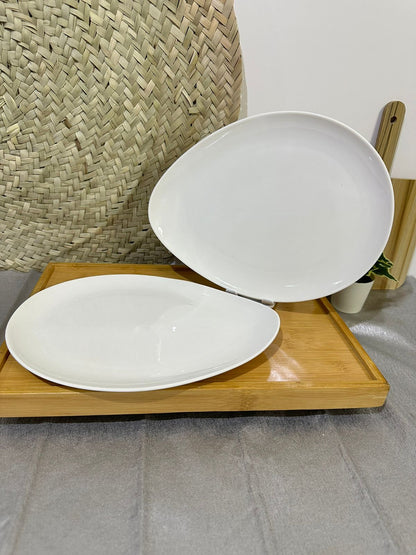 large luxury Oval serving  Porcelain Plate