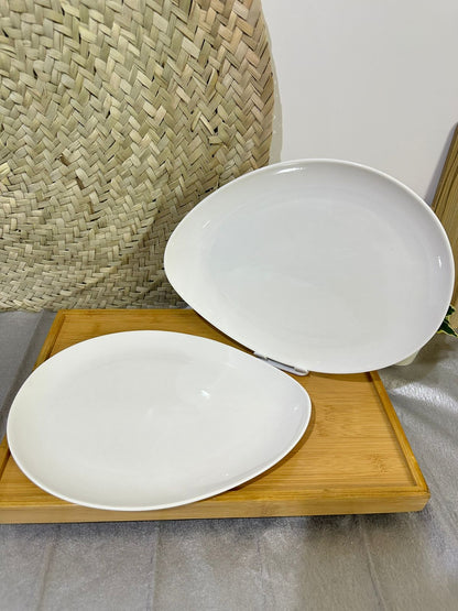 large luxury Oval serving  Porcelain Plate