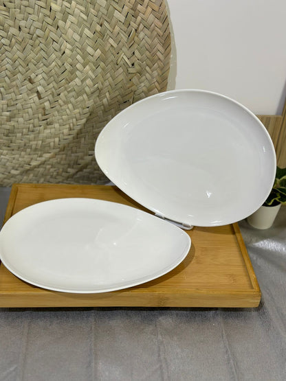 large luxury Oval serving  Porcelain Plate