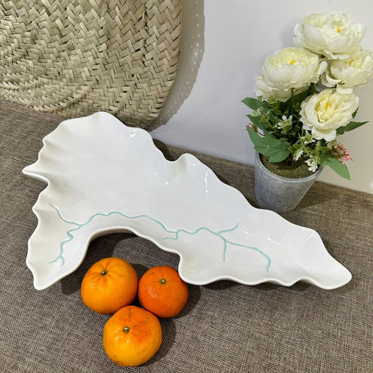 Irregular Stylish Porcelain Serving Platter styl2