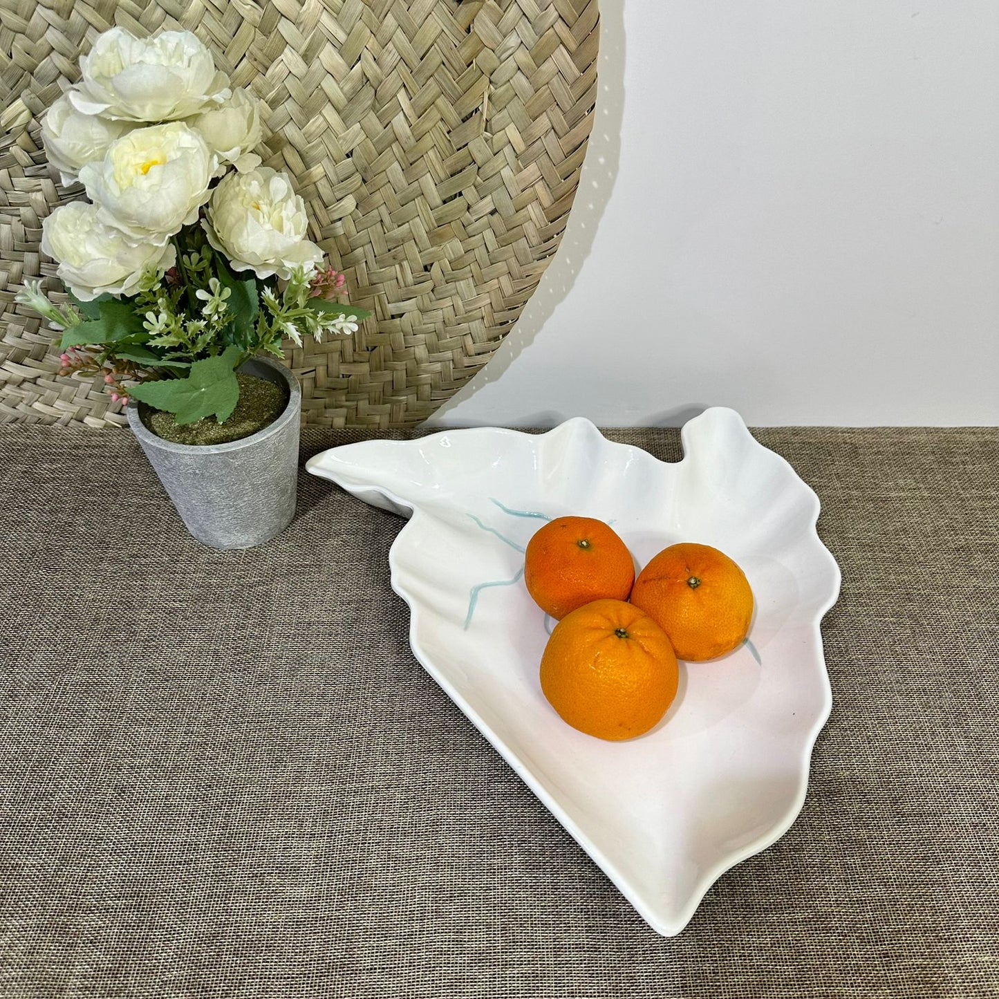 Irregular Stylish Porcelain Serving Platter styl6