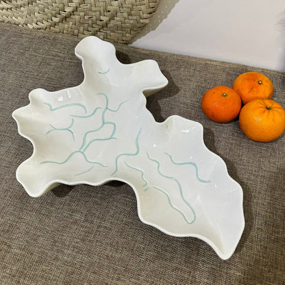 Irregular Stylish Porcelain Serving Platter styl4