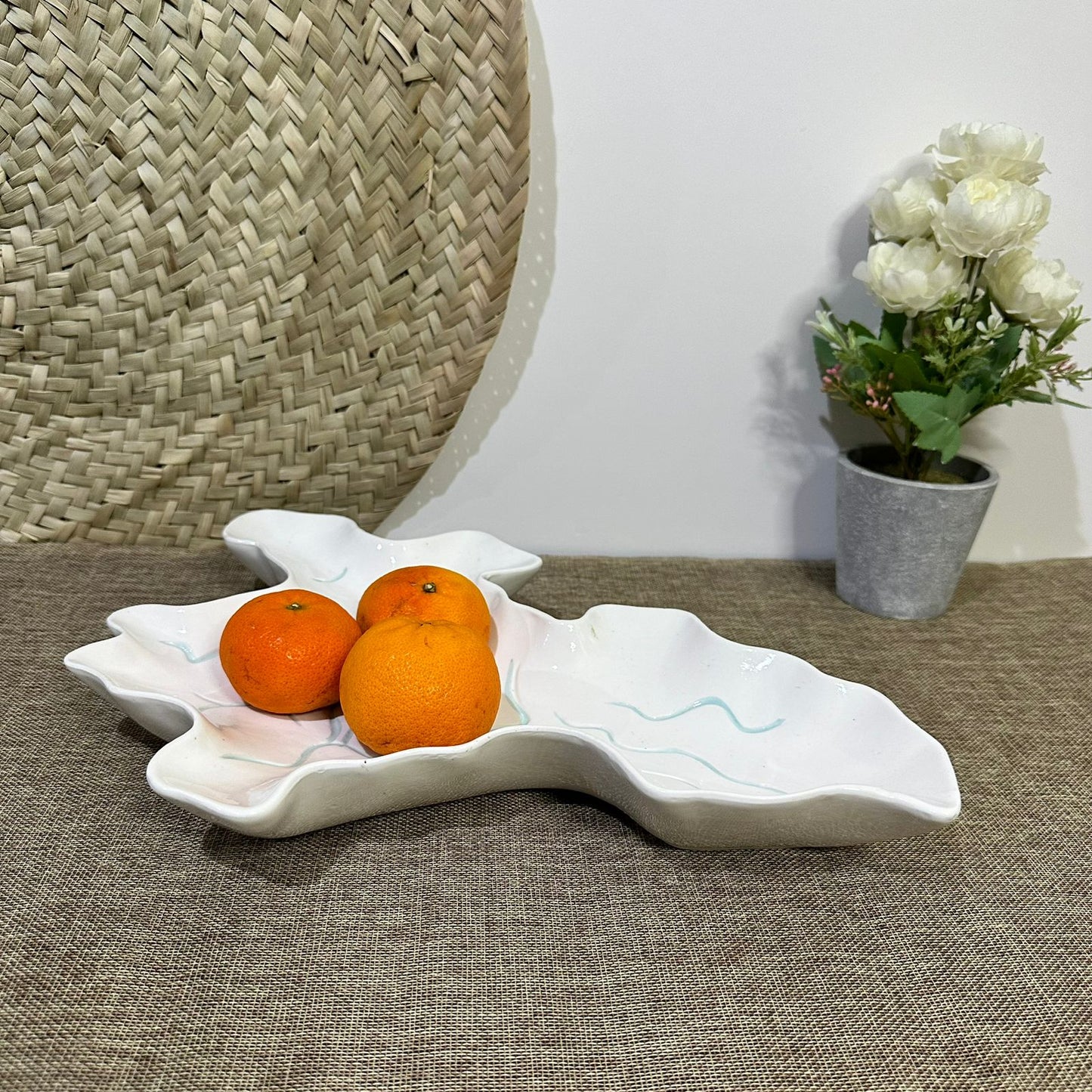 Irregular Stylish Porcelain Serving Platter styl4