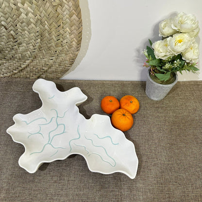 Irregular Stylish Porcelain Serving Platter styl4