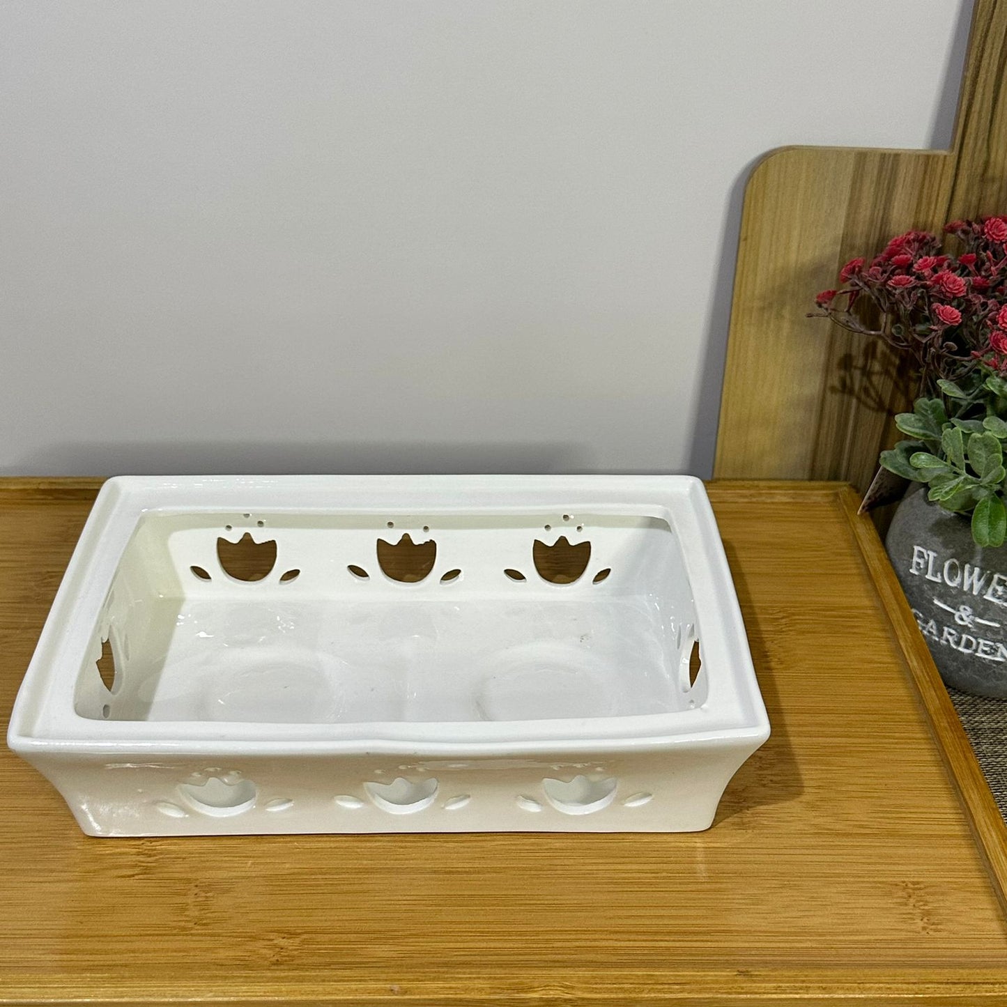 Luxury Porcelain Berry Basket or Soap Dish