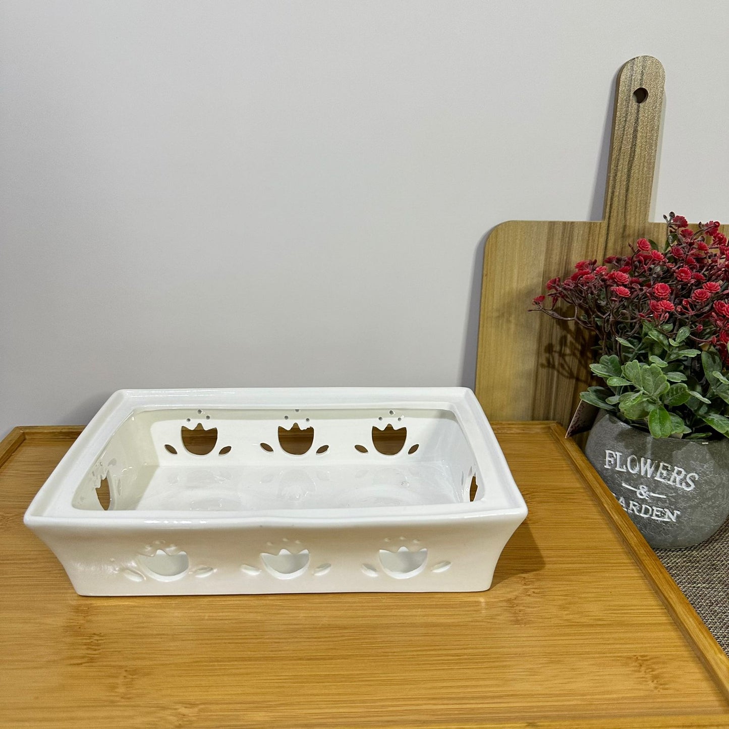 Luxury Porcelain Berry Basket or Soap Dish