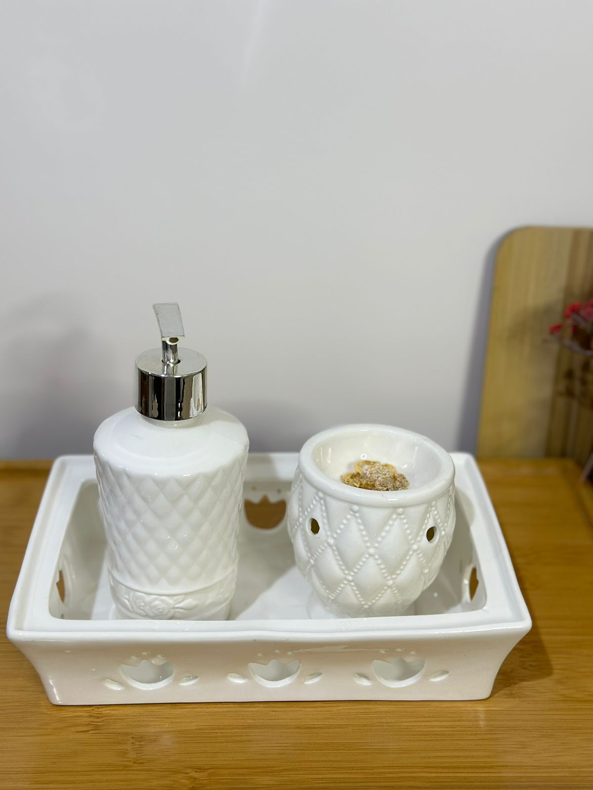 Luxury Porcelain Berry Basket or Soap Dish