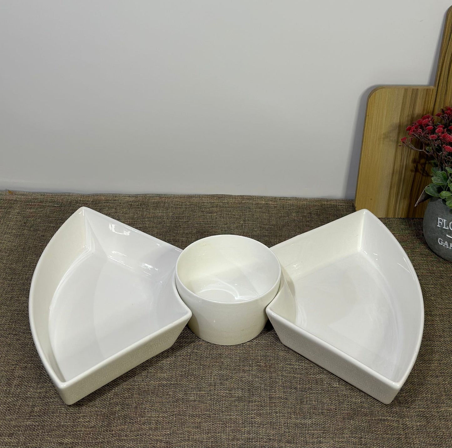 3pcs Porcelain Serving Set