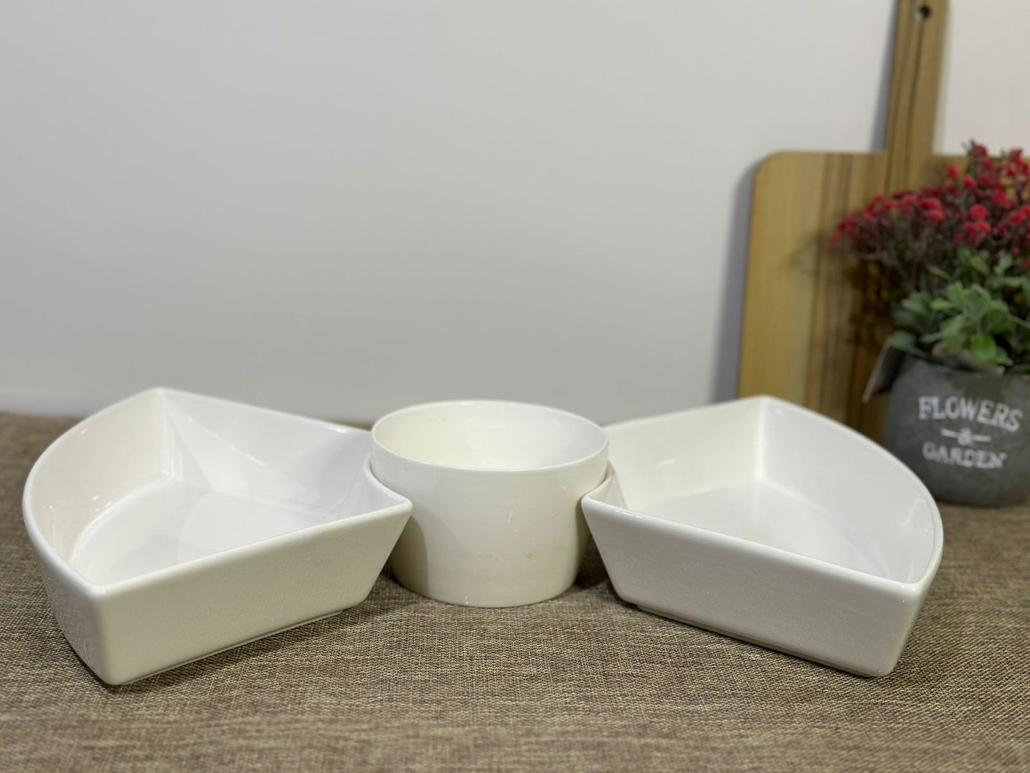 3pcs Porcelain Serving Set