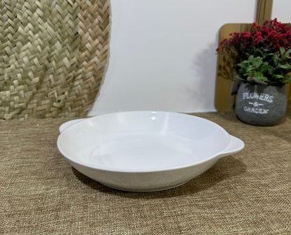 Medium Stylish Porcelain Serving Dish Bowl-styl1