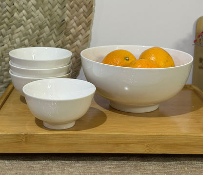 6 pcs set Porcelain Soup bowls