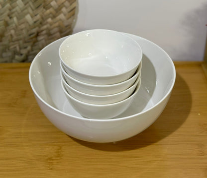 6 pcs set Porcelain Soup bowls