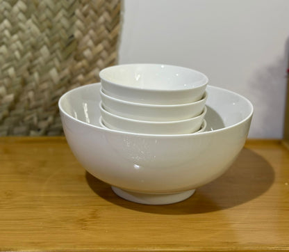 6 pcs set Porcelain Soup bowls