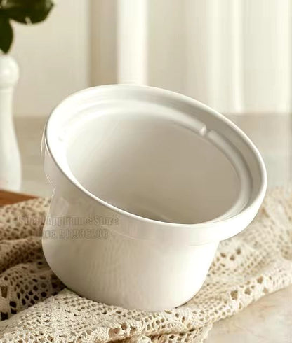 Large pot container with Lid & 4 bowls