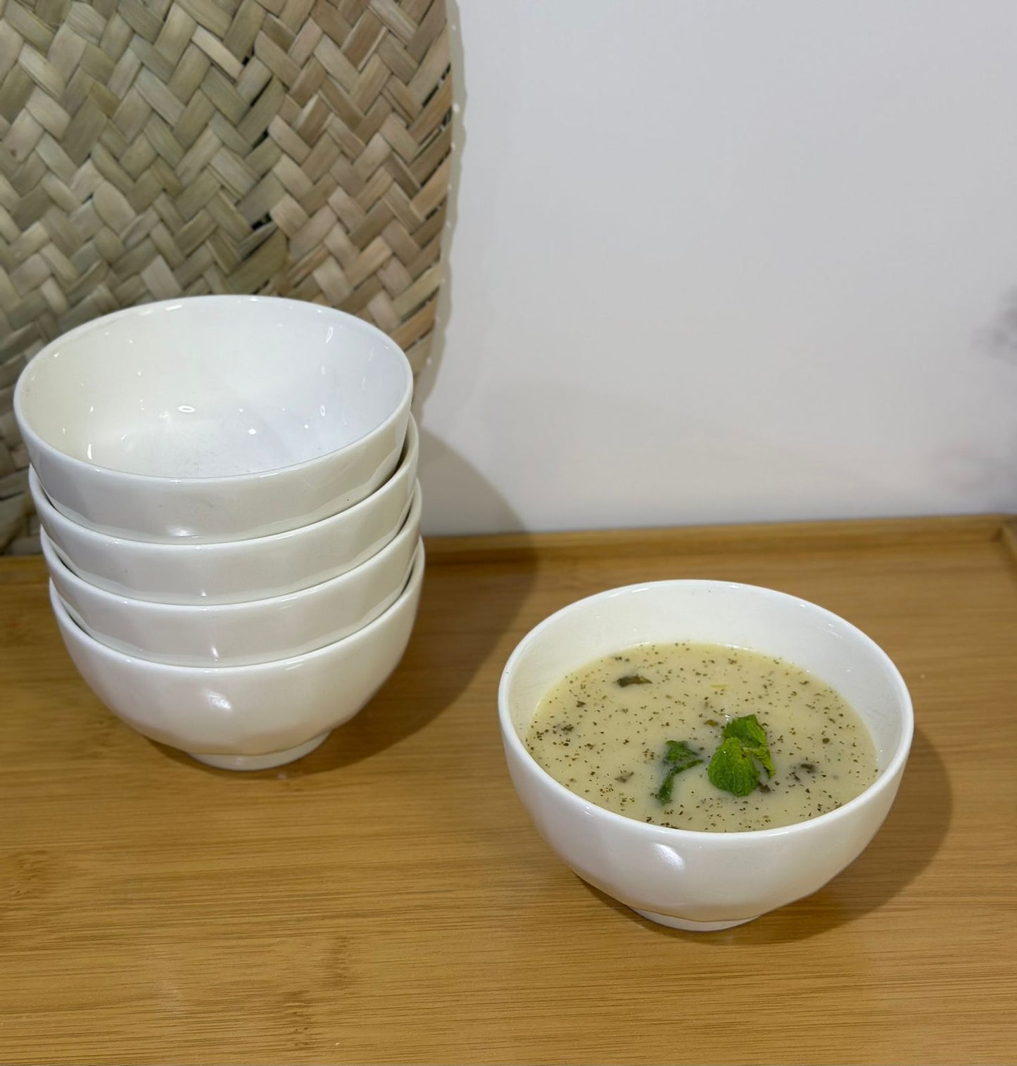 Luxury White Bowl for soup