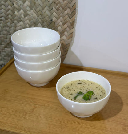 Luxury White Bowl for soup