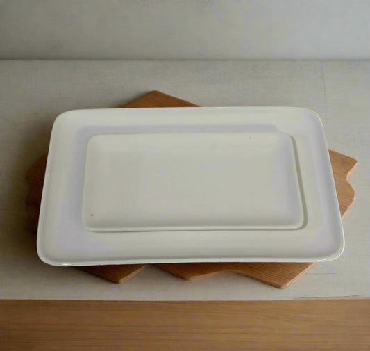 Rectangle Porcelain serving dish plate