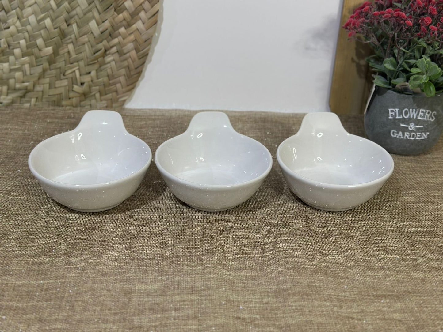 Small Stylish Porcelain Bowl 12x5cm