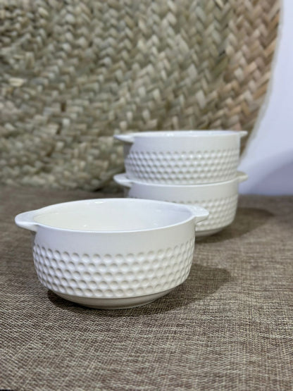 6 pcs set White Porcelain package