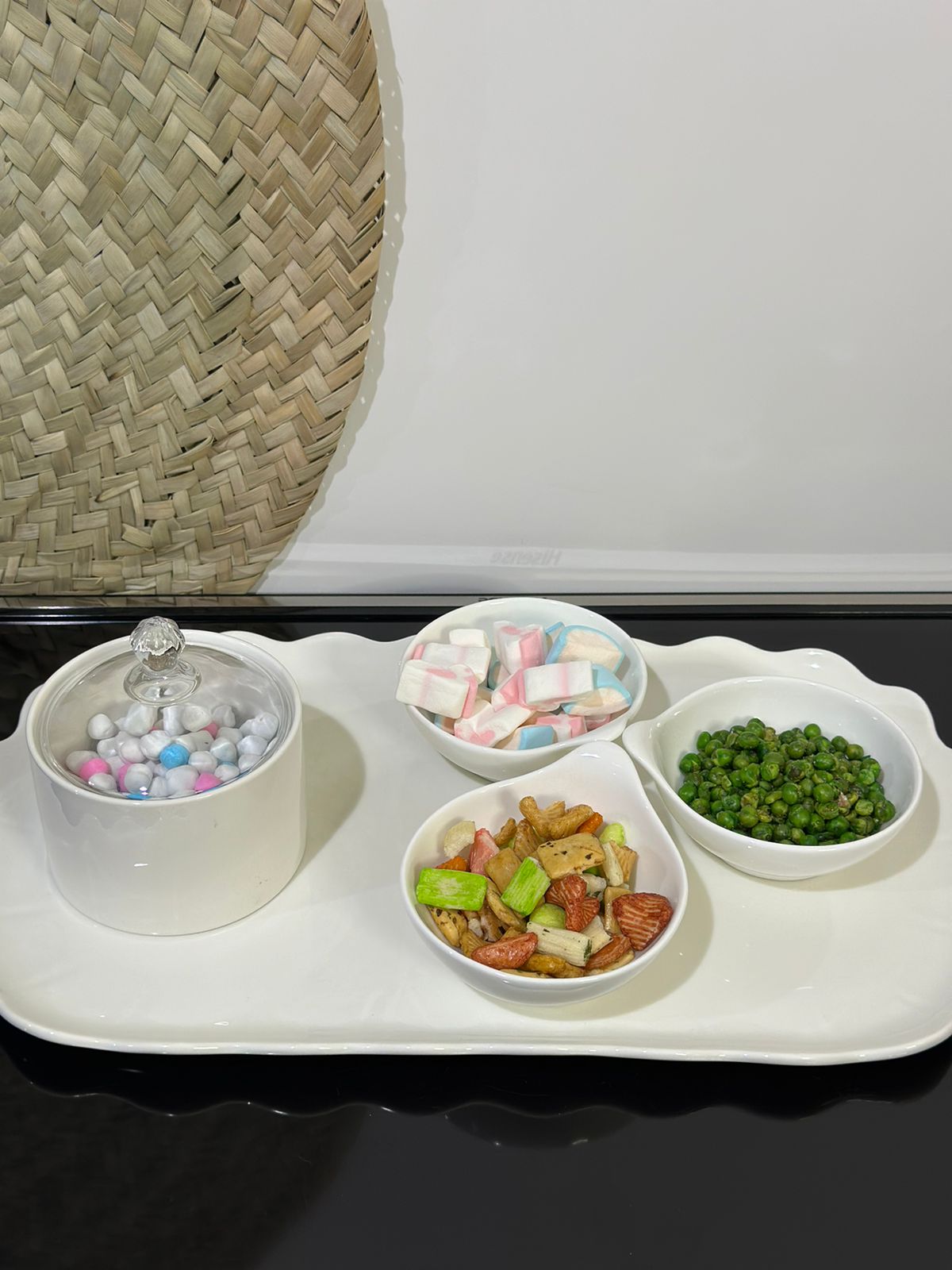 4pcs Luxury Porcelain Serving bowls