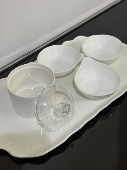 4pcs Luxury Porcelain Serving bowls