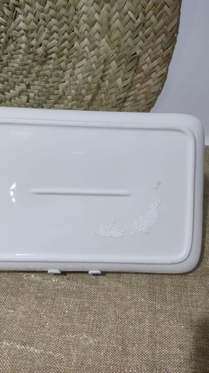 Rectangle Porcelain serving dish plate