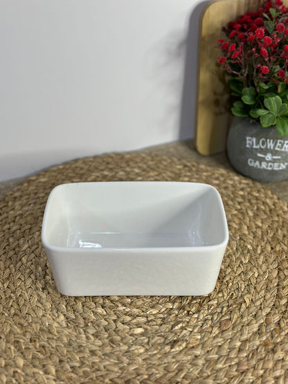 Rectangular Porcelain Container Bowl