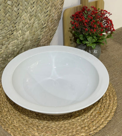 Porcelain Large Serving Bowl – 25 x 8.5 cm