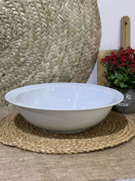 Porcelain Large Serving Bowl – 25 x 8.5 cm