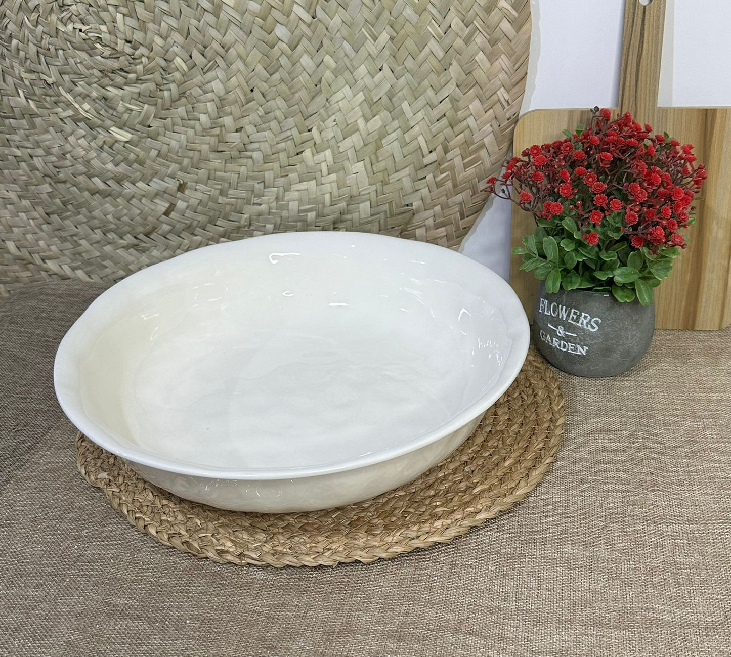 Luxury Large Porcelain Dish Bowl styl13