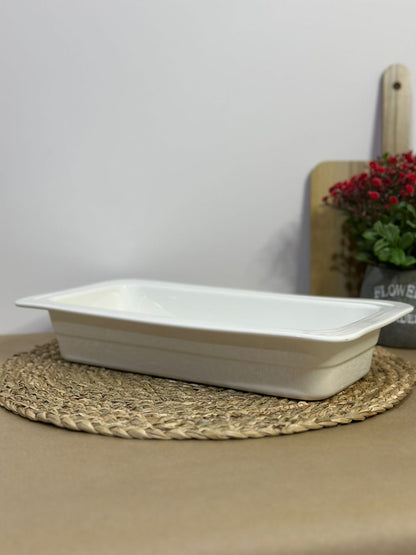 Large Porcelain Rectangular Dish Bowl styl17