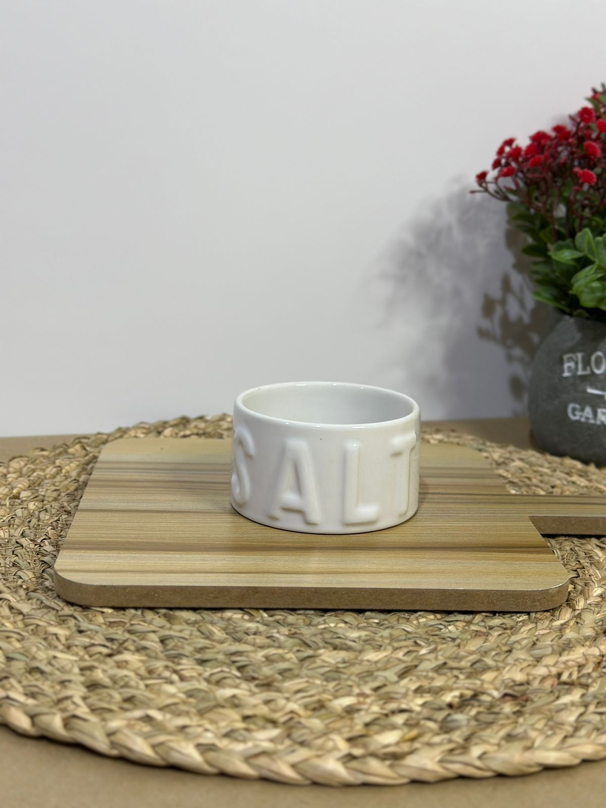 Small Salt Porcelain Bowl Container