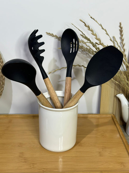 Luxury Ceramic utensils container styl4