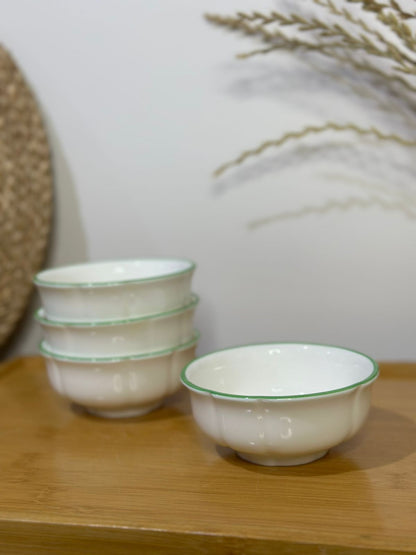 Small  Porcelain Dish Bowl for Salad & Soup