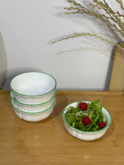 Small  Porcelain Dish Bowl for Salad & Soup