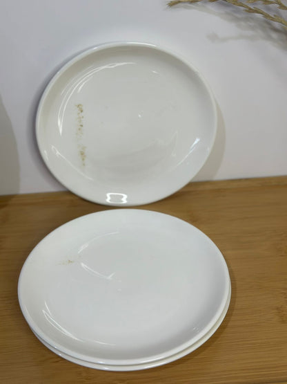 Premium Porcelain Plates – Set of 3 with Minor Defects (Read Description)styl2