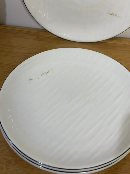 Premium Porcelain Plates – Set of 3 with Minor Defects (Read Description)styl6