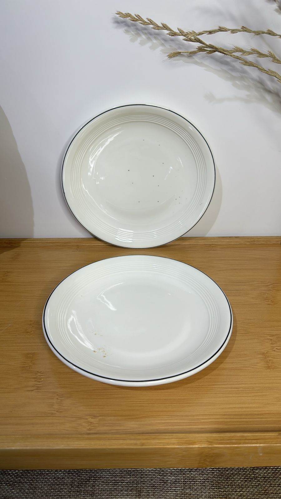 Premium Porcelain Plates – with Minor Defects (Read Description)styl7