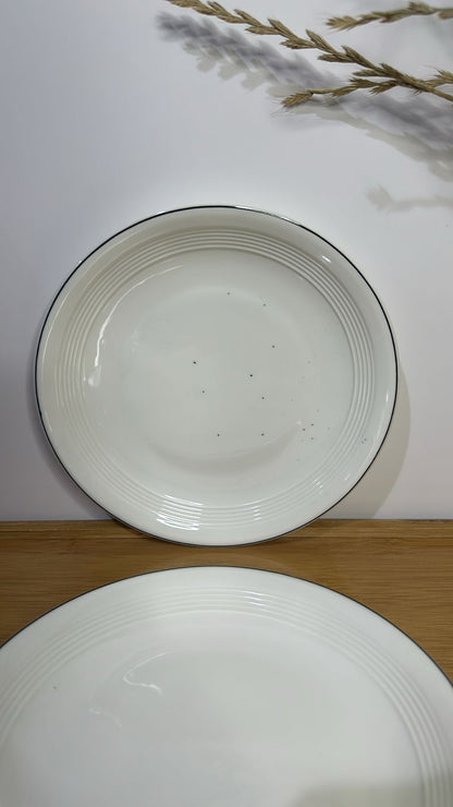 Premium Porcelain Plates – with Minor Defects (Read Description)styl7